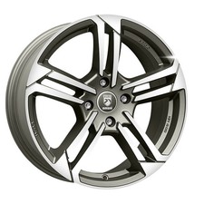 ALLOY WHEEL MOMO TWIST FOR MINI CLUBMAN COOPER S 7X17 5X112 MATT GRAPHITE POLIS