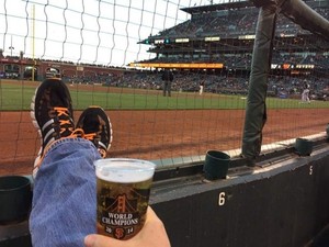 2 ON THE FIELD SF Giants Tickets - Arizona Diamondbacks For Sale - 8/27