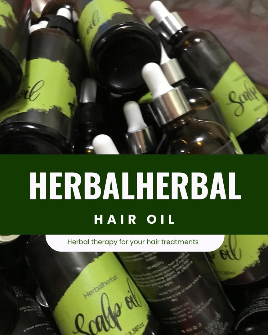 Herbal Herbal Hair Cream  and  Herbal Herbal Scalp Oil