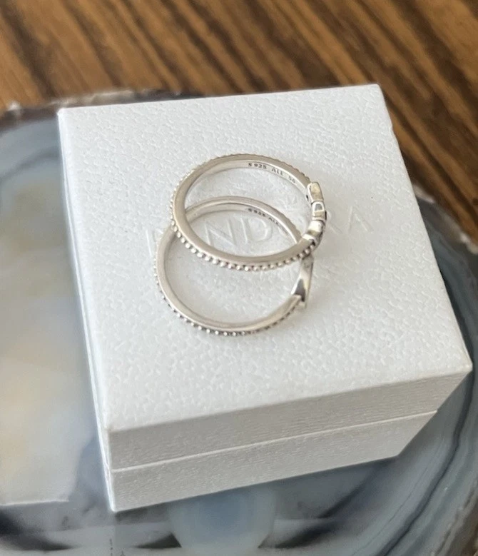 Anillos Pandora Plata de Ley 925 Estrella Celestial/Luna Foto 4 de 4