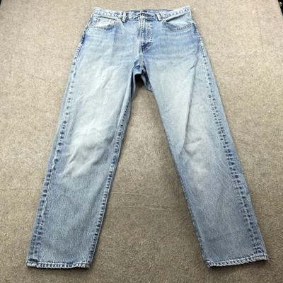 Levi's Made & Crafted Jeans Mens 31x30 Light Wash Denim Column Straight Organic