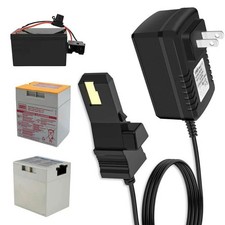 12V Battery Charger for Power Wheels Gray Battery and Orange Top Battery 12V