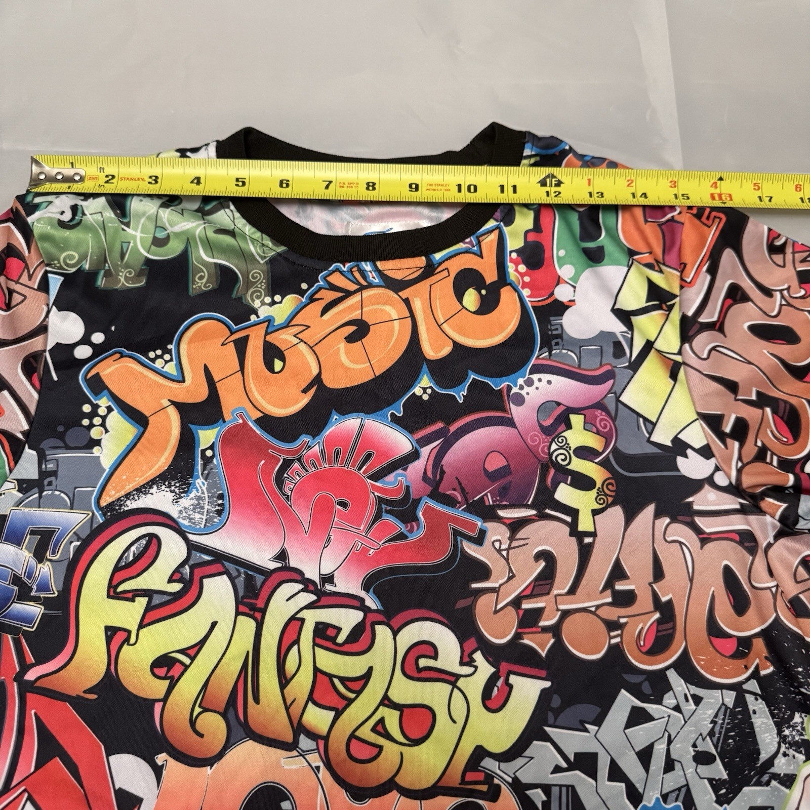 Vintage Fresh Prints of Bel-Air Men's Small T Shirt 90s Graffiti design image 5