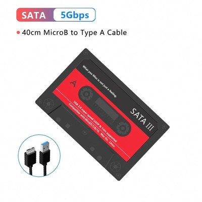 2.5'' External Hard Drive Enclosure USB 3.0 SATA 5Gbps UASP T46 UTHAI