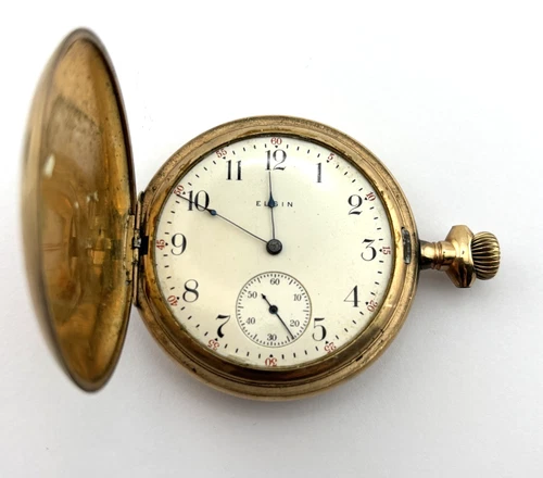 Elgin Antique Mech Pocket Watch  15J  16s  Gr.312   13455596 DOES NOT WORK