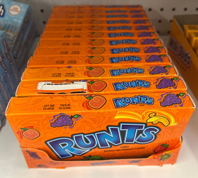 12 - Litle Boxes Runt Fruit Candy  - 5 oz Each