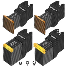 Oscillating Tool Blade Multitool Blades -  50Pcs Multi Tool Blades Kits Oscillat
