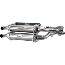 Trinity Racing Stainless Steel Exhaust System for Polaris TR-4119D-SS