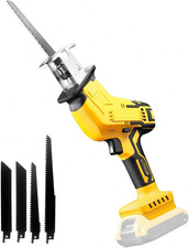 Cordless Reciprocating Saw for DEWALT 20V Max Battery, Brushless Motor Variable