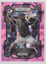 2024 Panini Prizm Pink Ice Prizm Austin Wells #193 16wc