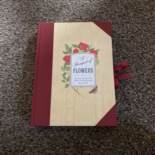 *** A BOUQUET OF FLOWERS - A VICTORIAN PHOTOGRAPH ALBUM - NEW UNUSED *** - Picture 1 of 2