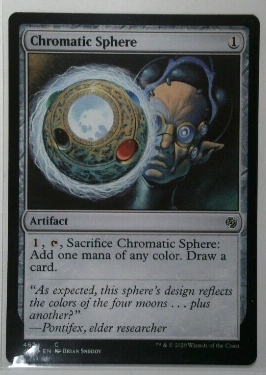 mtg chromatic sphere 英語　foil MTG Chromatic Sphere - Foil, Moderate Play, English Invasion