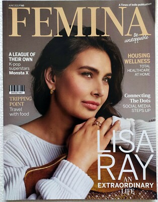 FEMINA India June 2021 Lisa Ray Monsta X Dr. Hansa Yogendra Mrs. Universe 2018