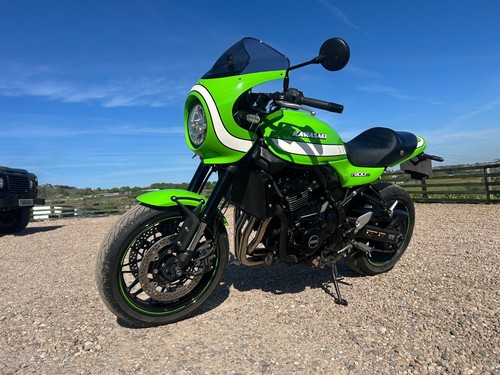 Kawasaki Z900 ZR900 RS Ejf Cafe Racer 2018 Motorcycle Green - Picture 2 of 18