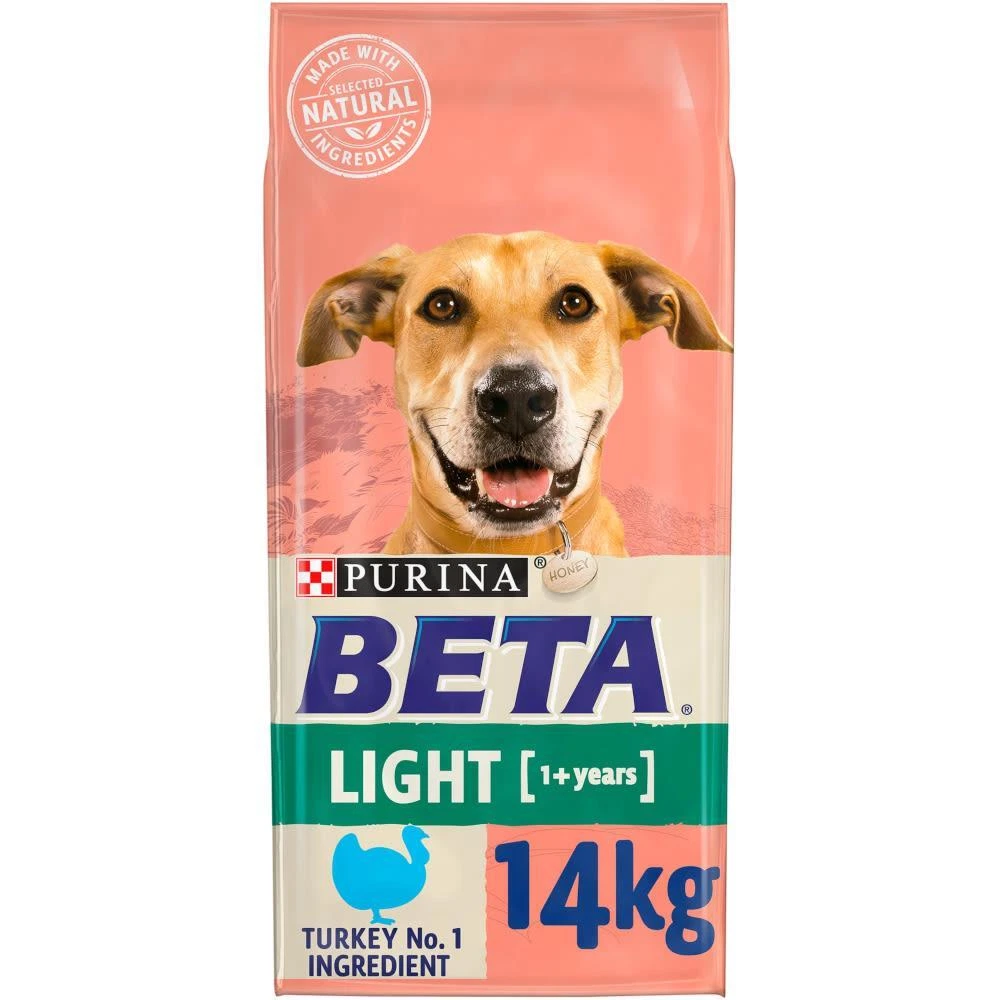 Purina Beta Adult Light With Turkey 14kg Dry Dog Food