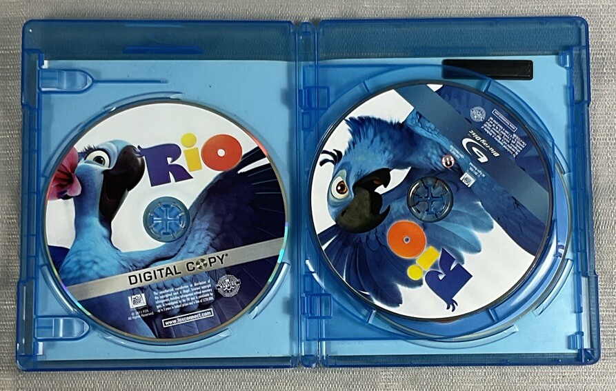 Rio (Blu-ray DVD, 2014) | eBay