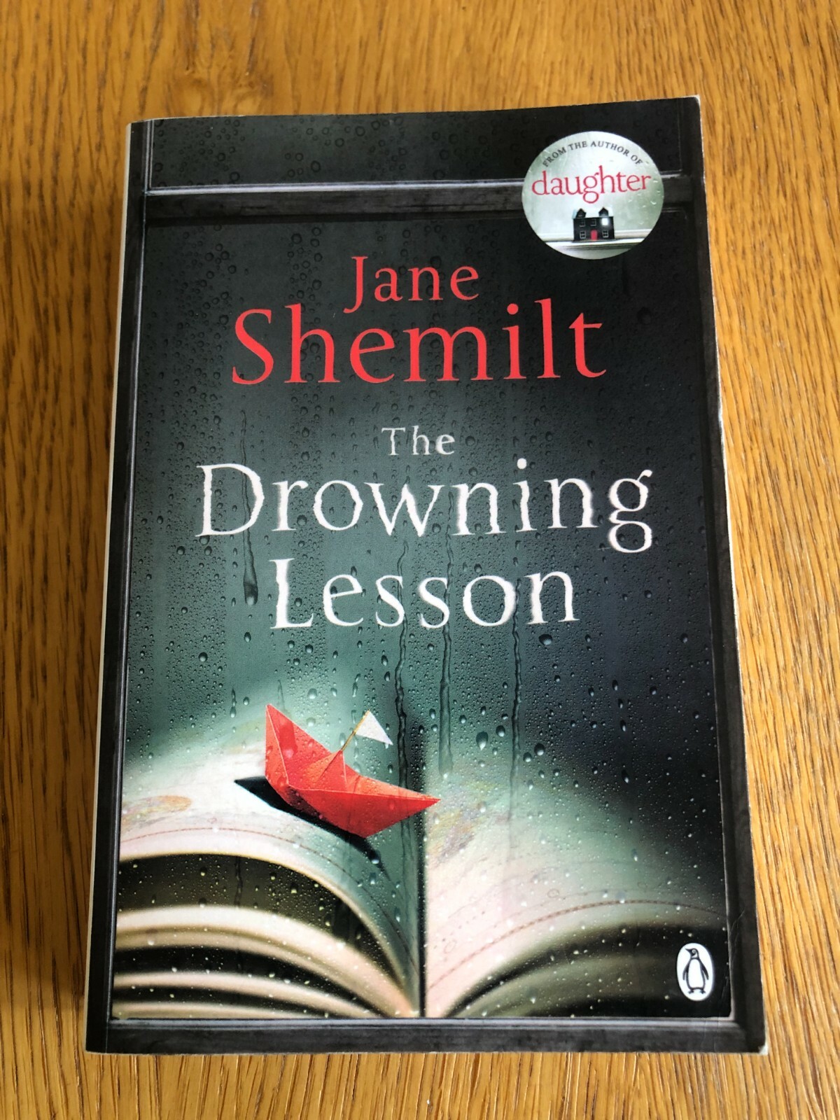 THE DROWNING LESSON by JANE SHEMILT - PENGUIN -2015 - P/B - *PROOF*