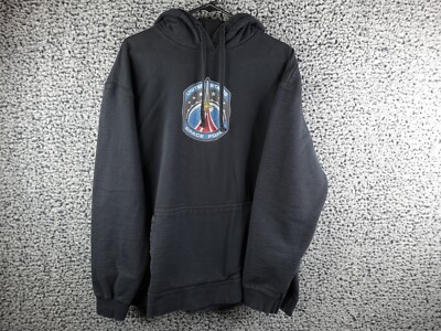 Space Force United States Black Hoodie Adult 2XLarge Winter Winds 2019 Back Logo