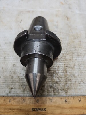 No 4 MORSE D6 TAPER MILL TOOL QUICK CHANGE HOLDER USA W/60° 1 1/4'' DIA POINT