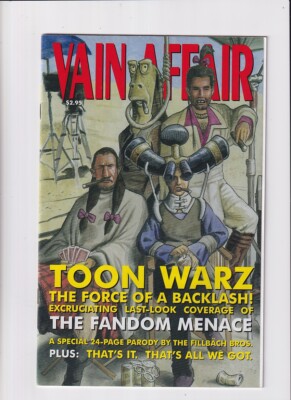 Toon Warz 1/8 The Fandom Menace (1999) #   1 Cover A (5.0-VGF) Rust 1999