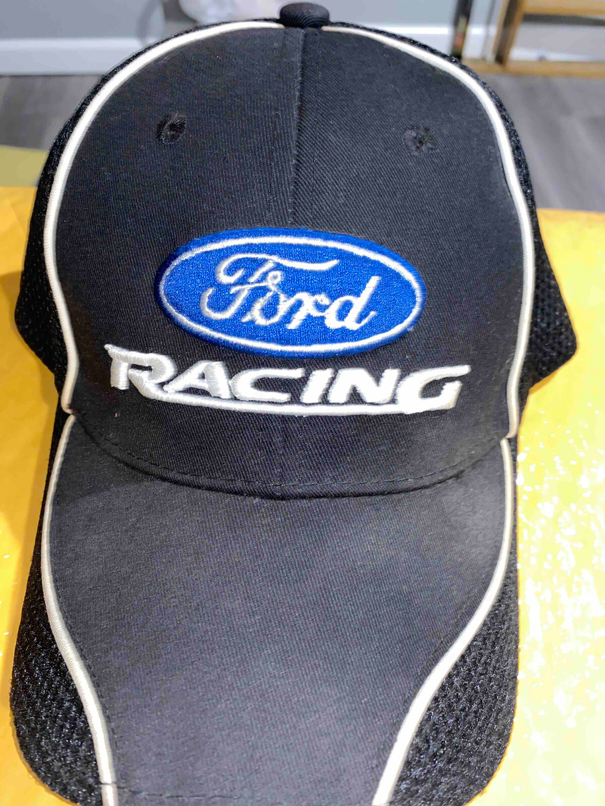 Ford Racing Patch Broidery loop and hook Hat Truc… - image 1