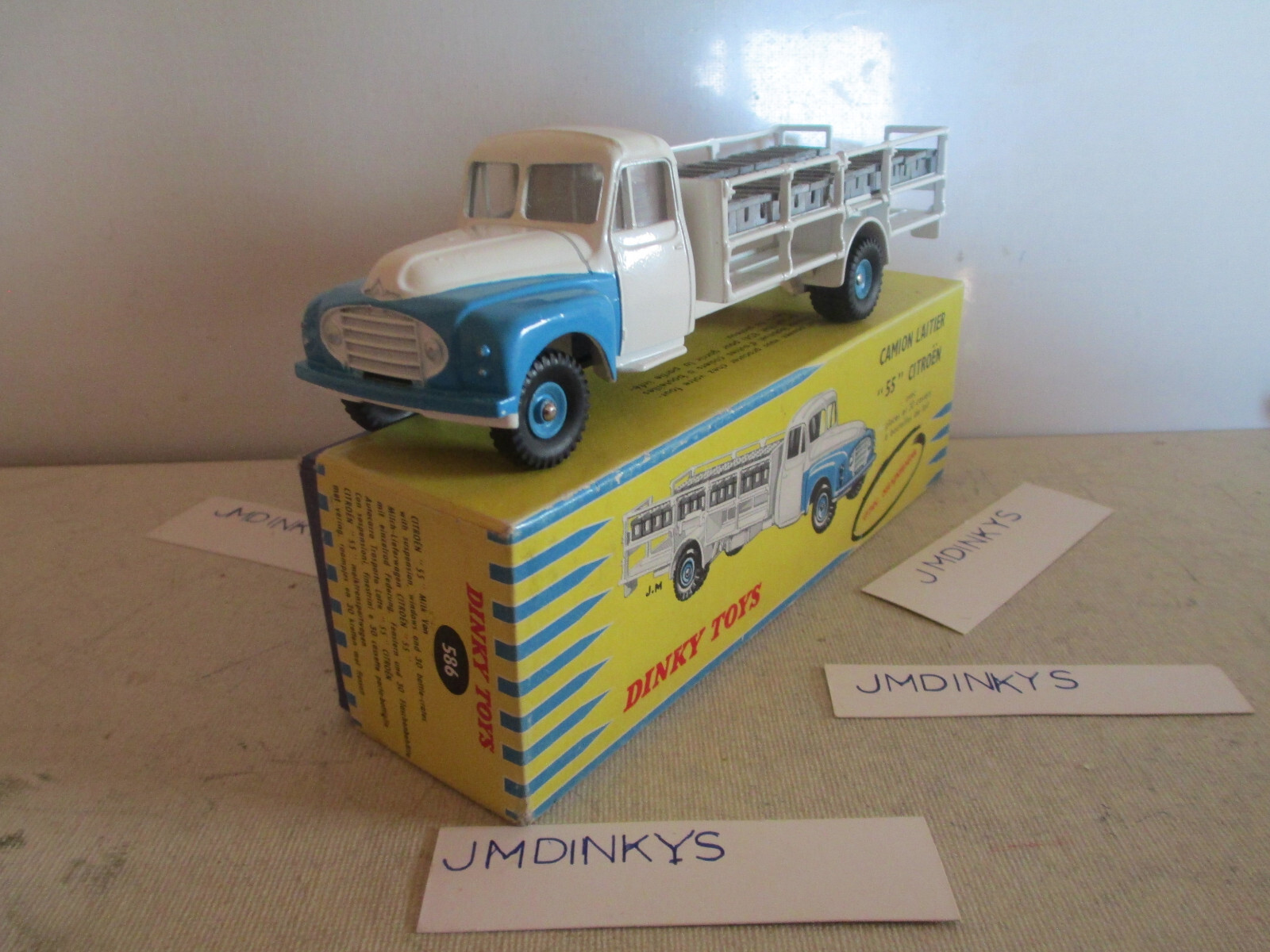 Dinky 586, Citroen P55 Milk Truck - Free Price Guide & Review
