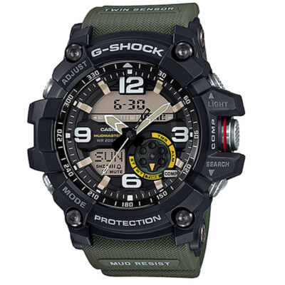 Casio G-Shock Mudmaster GG-1000-1A3JF Twin Sensor Analog Digital