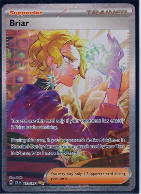 BRIAR 171/142 STELLAR CROWN POKEMON-SPECIAL ILLUSTRATION-ULTRA