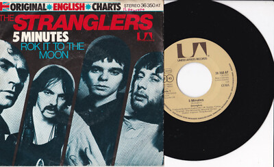 The Stranglers -5 Minutes / Rok It To The Moon- 7'' 45 (Original English Charts)
