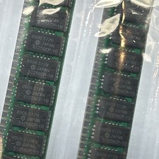 Rare Set of 4 256K 30-pin Parity SIMM RAM 100ns TOTAL 1MB 9-chip IBM Apple XT