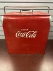Vintage All Original Coca Cola Cooler Made In USA Acton MFG Co. 1950 - 1960's