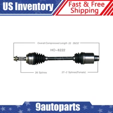 Fits 2006-2015 Honda Civic 1.8L Manual 2012 2013 2014 Front Right CV Axle Shaft