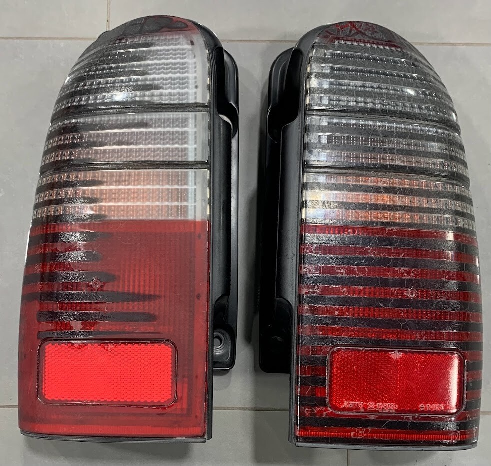 JDM OEM Toyota Hilux Surf N185 Used Tinted Koito Tail Lights