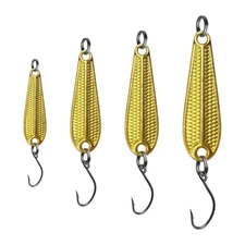 10pcs Micro Metal Spoon Fishing Lure 1.5/3.5/5/7g Trout Bass Fishing Tackle