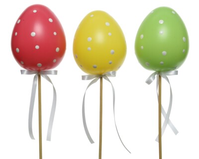 dekorativer frühlingshafter Deko Stecker Oster-Stecker Preis für 3 Stück