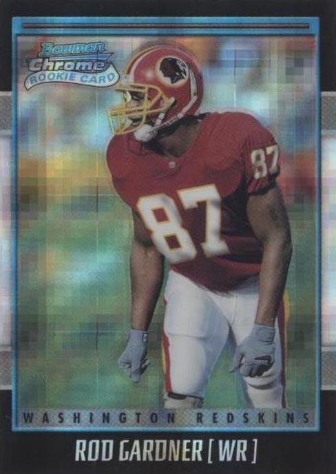 2001 Bowman Chrome - Rookie Refractor Rod Gardner #146 X-Fractor (RC ...