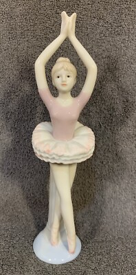 Excel Prestige Collectors Club Ballerina 9'' Porcelain Figurine1990 EUC No Box