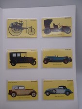 Telefonkarten -Mercedes Benz -- K 1518-K1523  6 DM  2000 DPR in Folder