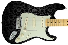 Guitar Skin Axe Wrap Re-skin Bass Electric Reface Dark Victoria's Secret 892