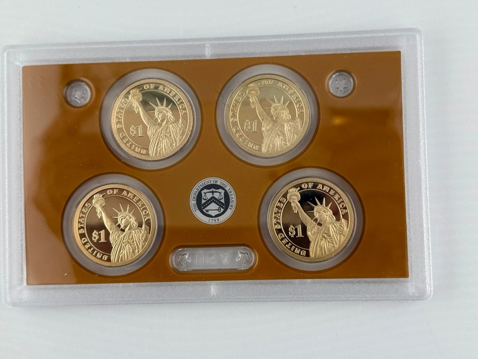 2013,2014,2015&2016 PRESIDENTIAL $1 COIN PROOF SETS, 4-TOTAL SETS - Image 4 of 4