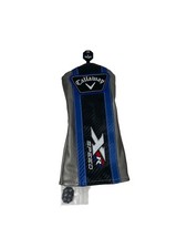 Callaway XR Speed Fairway Wood Head Cover Silver/Black/Blue -EUC