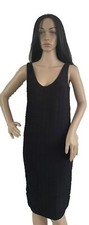 Ladies dress ZARA TRAFALUC BLACK BNWT Size M summer casual party