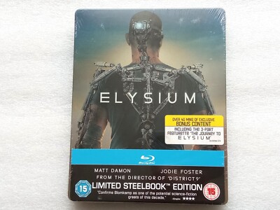 Elysium - Steelbook - Blu-ray - Neu + OVP