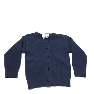 navy blue cardigan baby girl