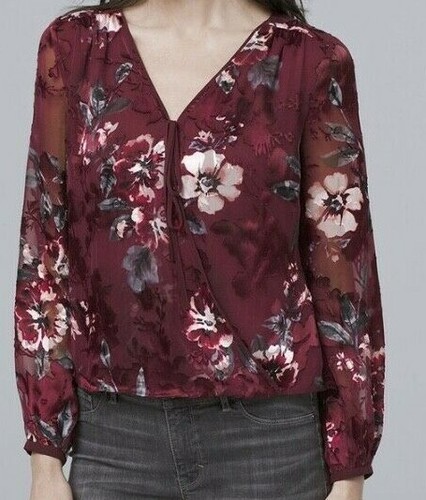 White-House-Black-Market-Floral-Burnout-blouse-in-size-8