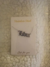 Libra Necklace Gold/Silver Horoscope Jewelry Valentine 0015