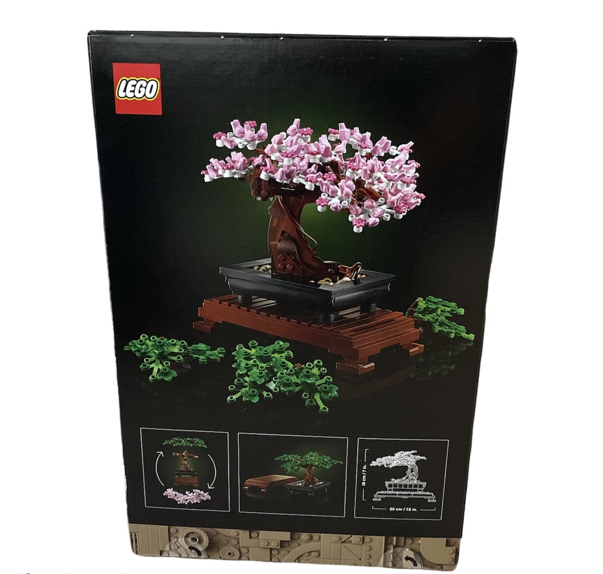 LEGO Bonsai Tree 10281 Building Kit 878 Pieces 673419340533 eBay
