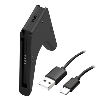 New V Shape Charging Grip Adapter Durable For Nintendo Switch JoyCon Controller