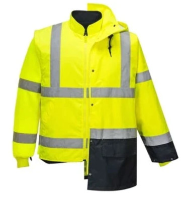 Portwest S768 Hi-Vis 5-IN-1 Yellow/Marine Size XL