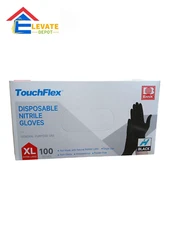 TouchFlex Disposable Nitrile Gloves Extra Large Size 4.5 Mil (100 Count)